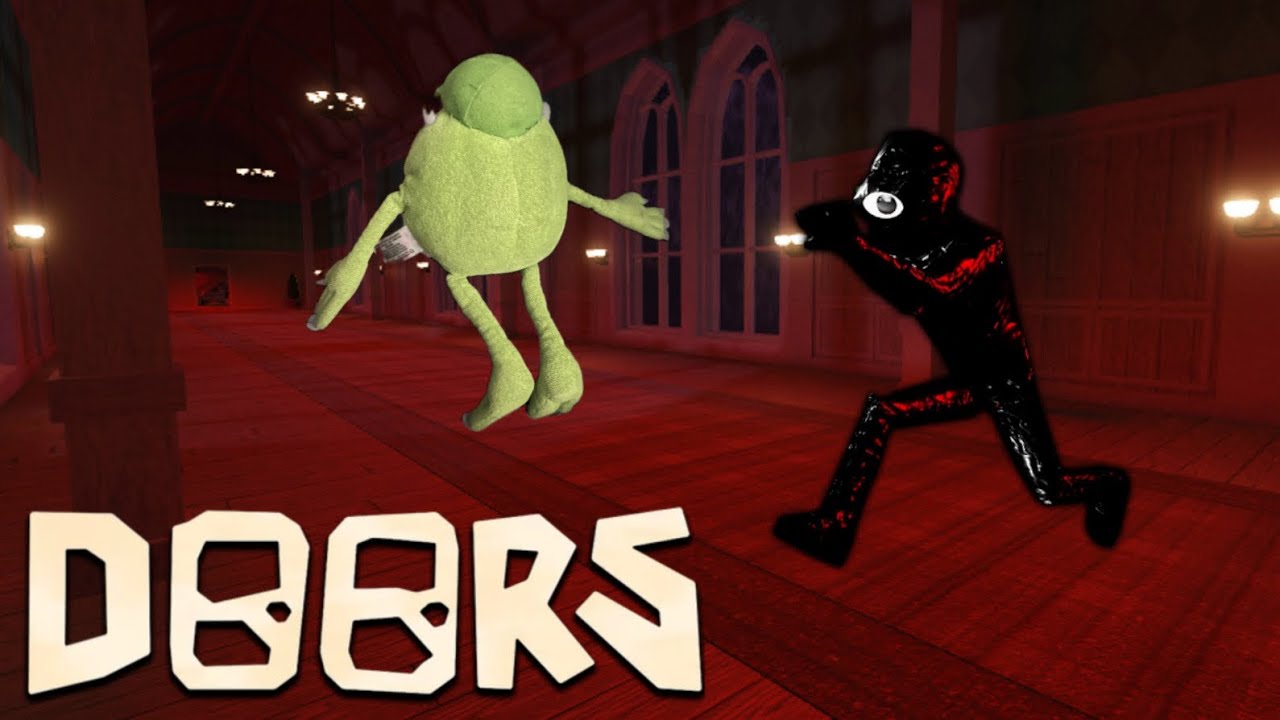 SDJG Video: Mike Wazowski Plays Roblox Doors!