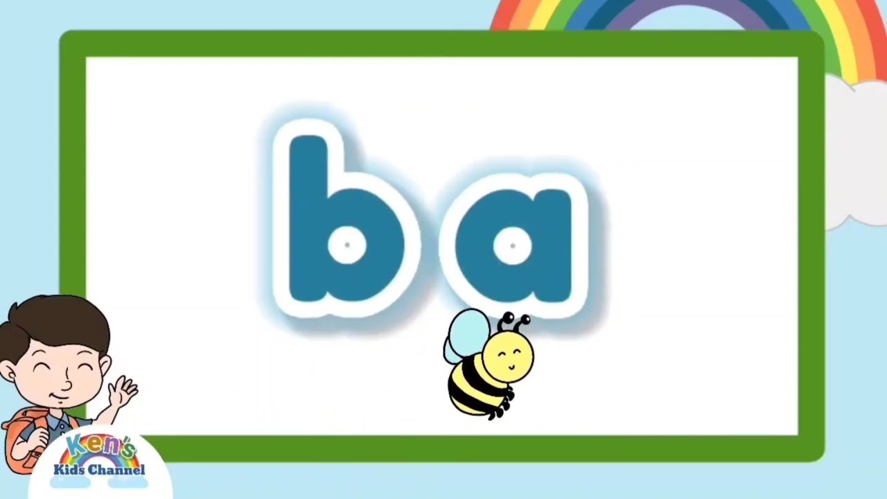 Two-Letter Blends | CVC Words | English Reading Lesson for Nursery and Kindergarten