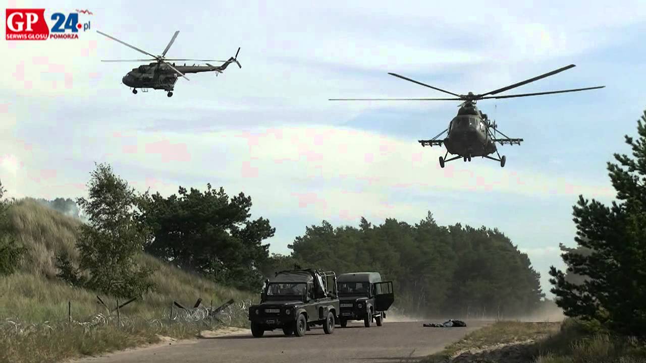 Anakonda 12. Ćwiczenia Formozy i desant na plażę na poligonie w Wicku Morskim