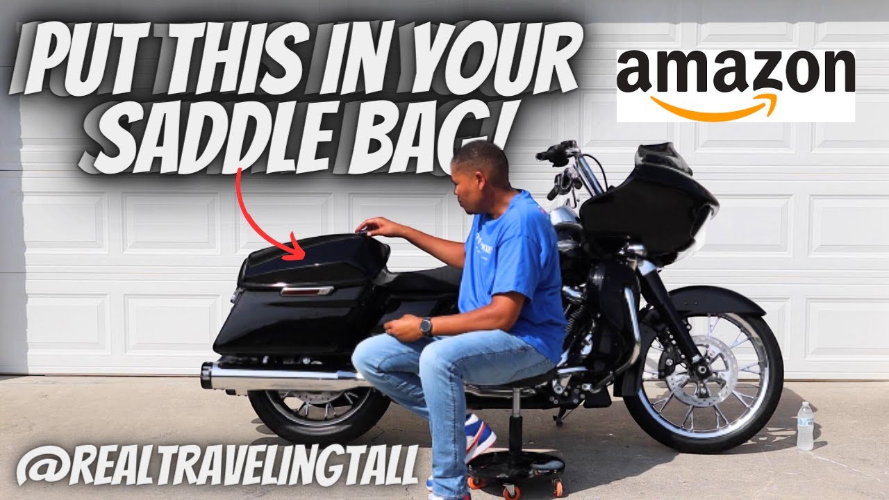 Put this in your motorcycle saddlebag! One of the coolest things I've....