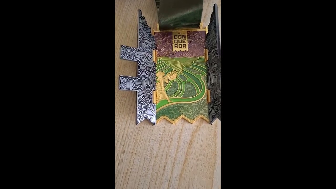 43. Conqueror Virtual Challenge - Bali medal