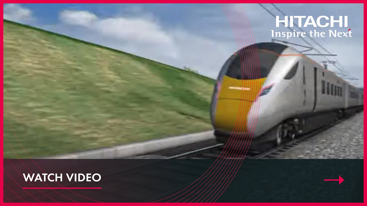 Hitachi Class 800 series train for the East Coast Main Line