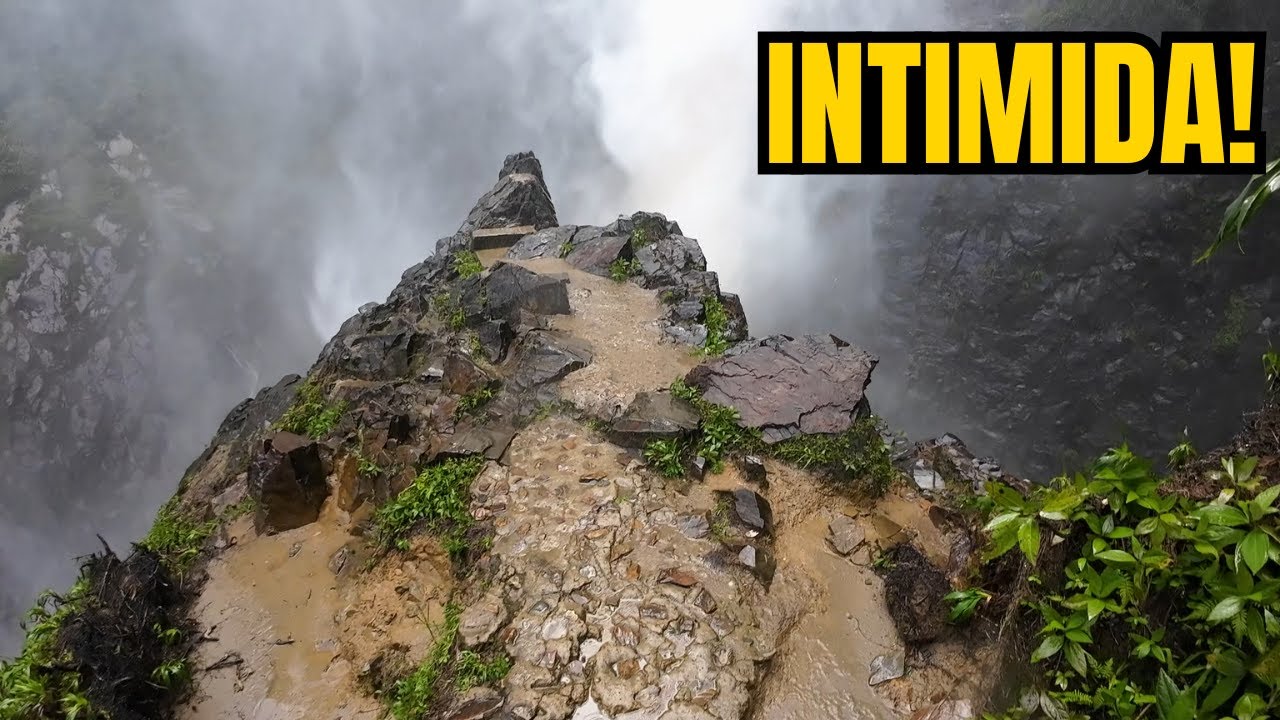 POCOS SE ATREVEN A PARARSE AQUÍ 👀😱 | EL SALTO DE BORDONES, HUILA.