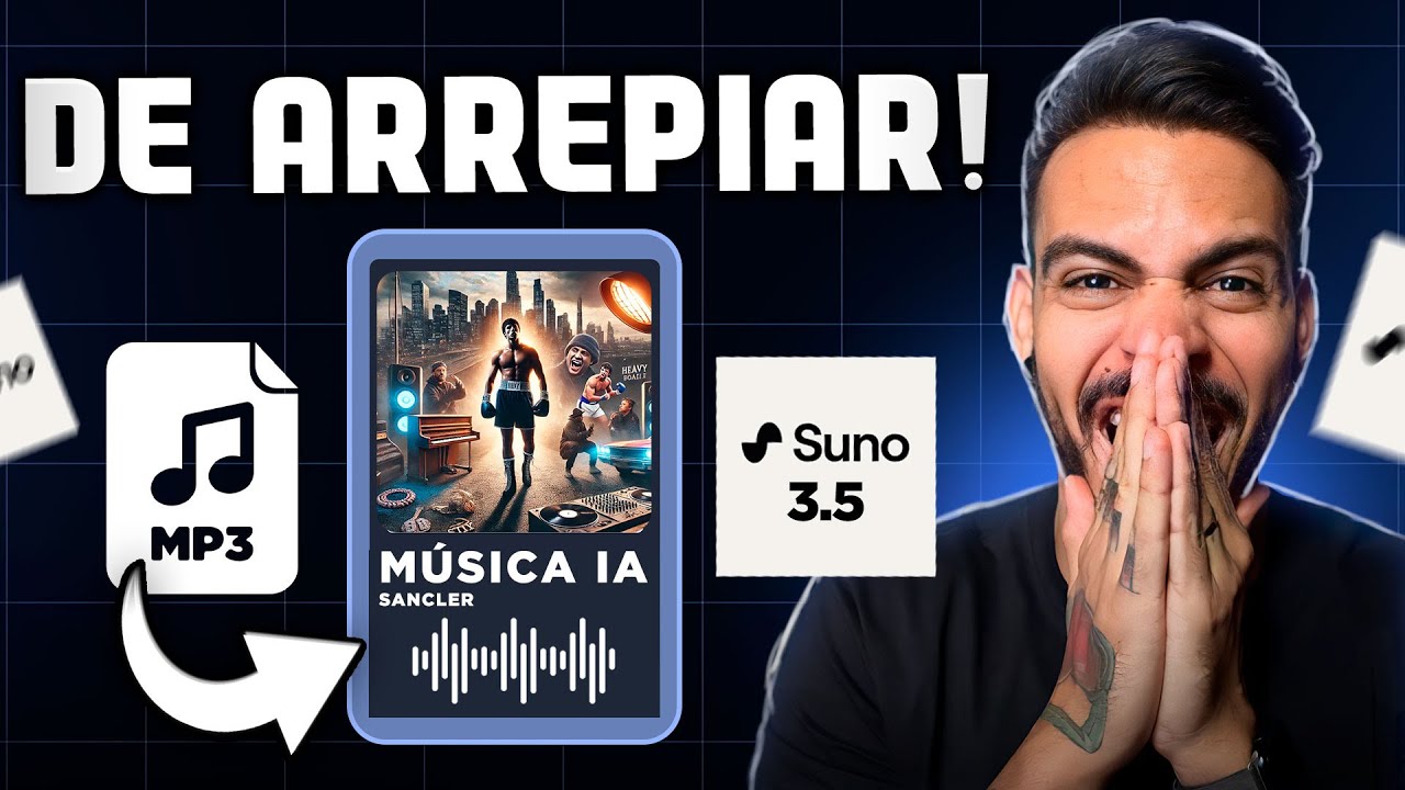 SUNO Transformou SONS DA MINHA BOCA em MÚSICA com IA INSANA! 🔥