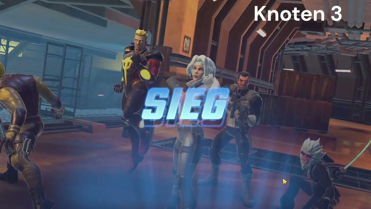 MARVEL Strike Force - Lösung für Invasionsevent: Quasar 7 Sterne