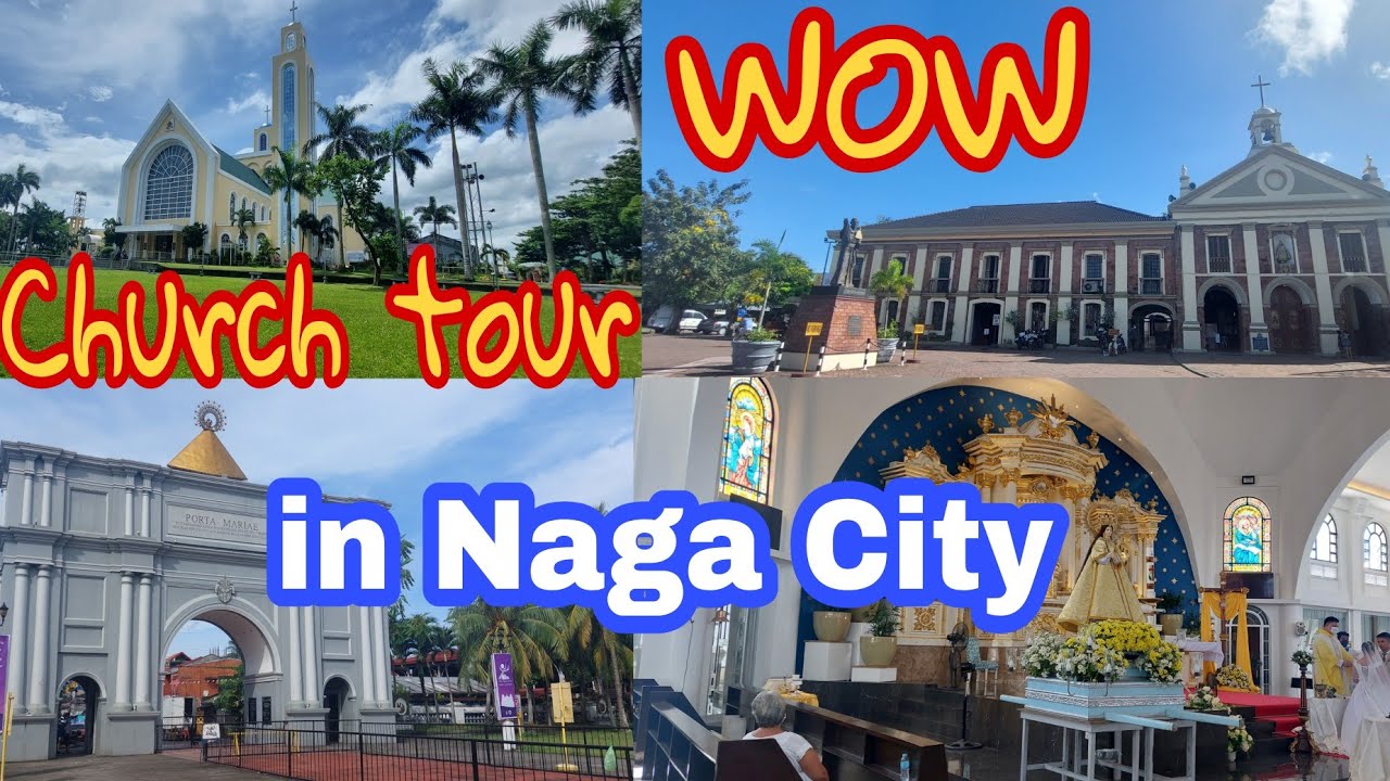 5 BEAUTIFUL CHURCHES TOUR IN NAGA CITY BICOL | MANOY JOLOGS VLOGS