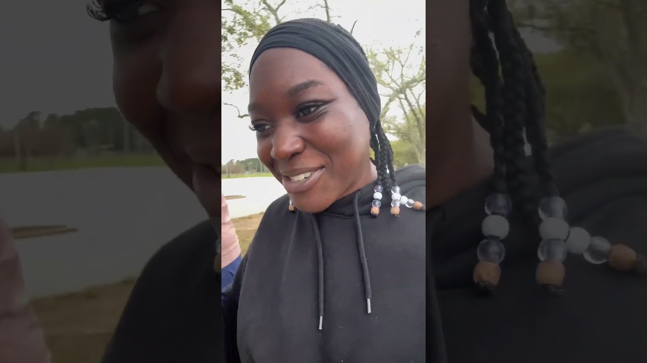 Morning walk/ wedding dress chit chat