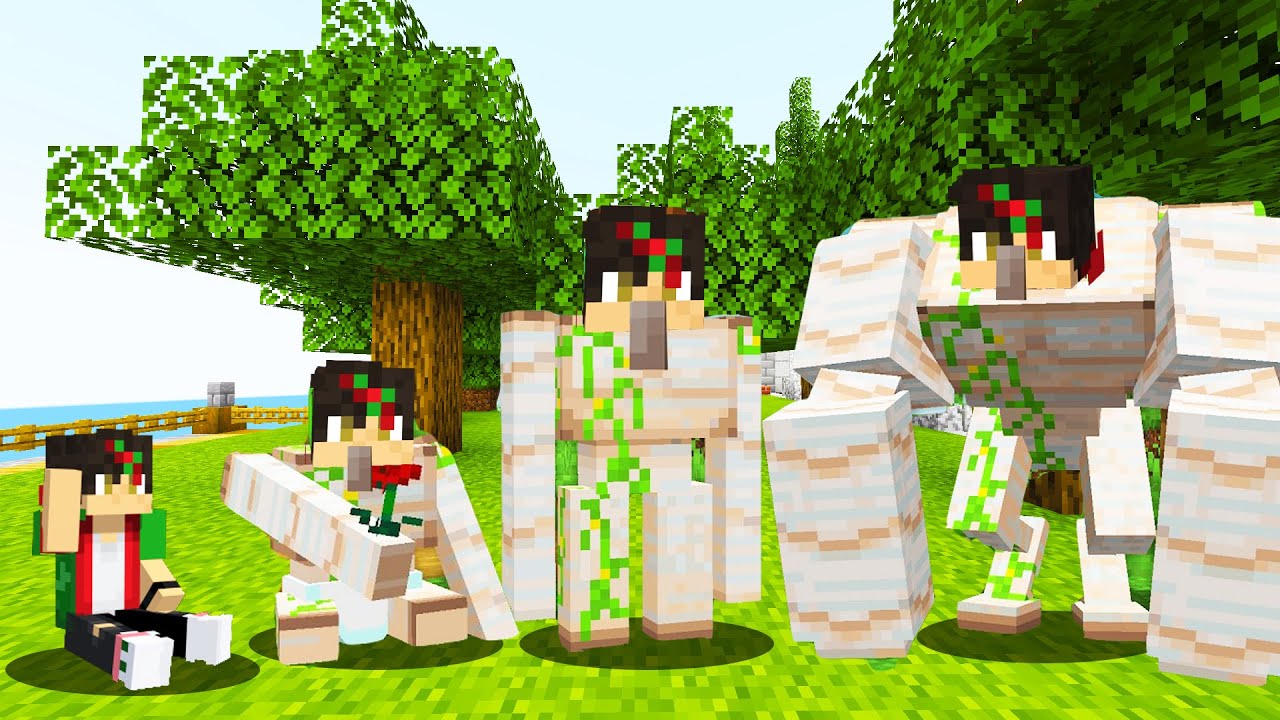 LIFE As An IRON GOLEM in Minecraft