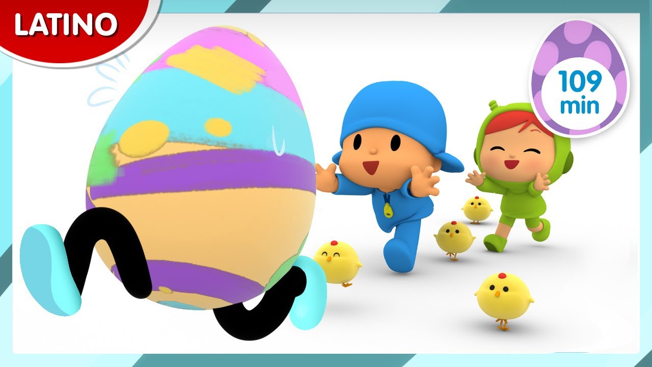 🥚 POCOYÓ ESPAÑOL LATINO - Pascua: Coloridos Huevos Sorpresa [123 min] CARICATURAS y DIBUJOS ANIMADOS
