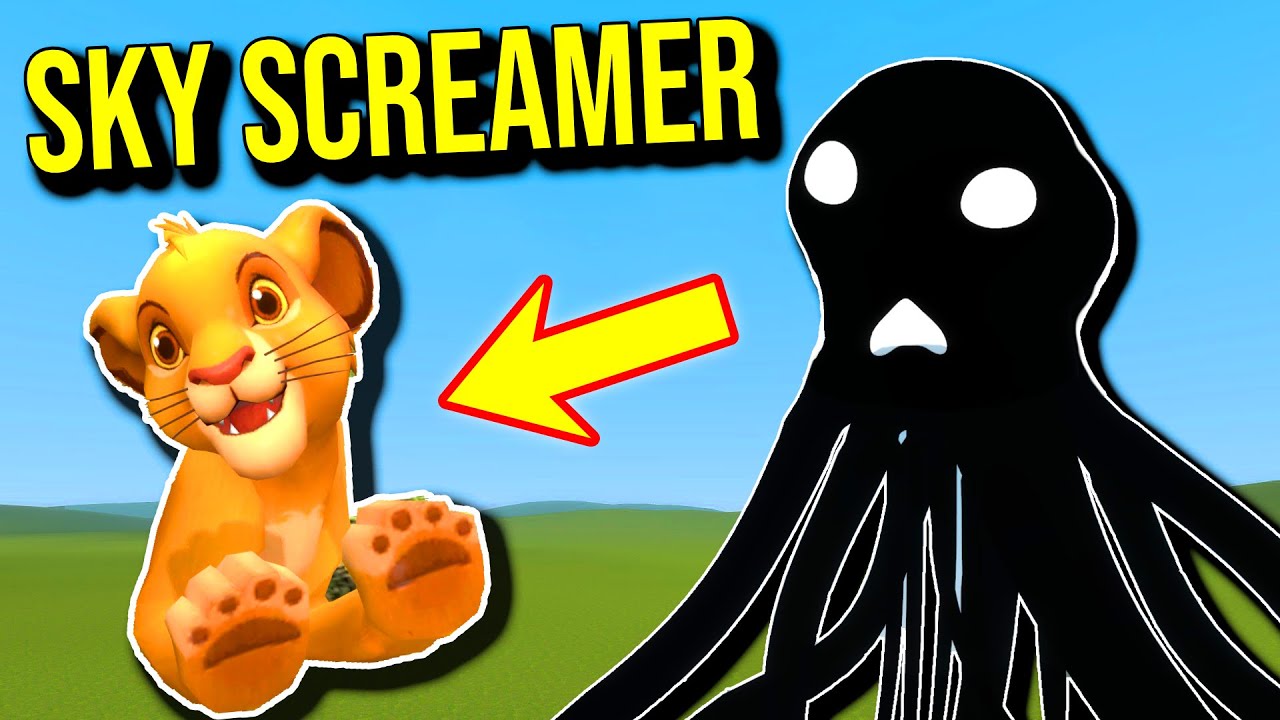 NEW SKY SCREAMER IS TERRIFYING!! 🦇😲 (gmod nextbot)