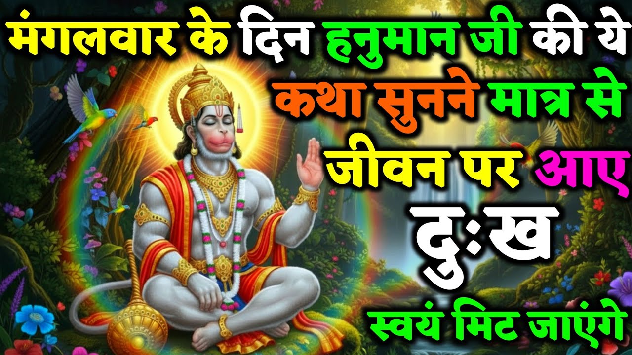 सिर्फ सुनने भर से चमत्कार! मंगलवार की हनुमान कथा बदल देगी आपका किस्मत | Hanuman Kath