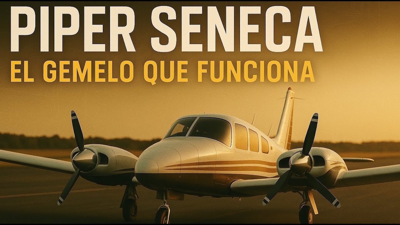 Piper Seneca: El gemelo que funciona: historia, especificaciones y cifras reales