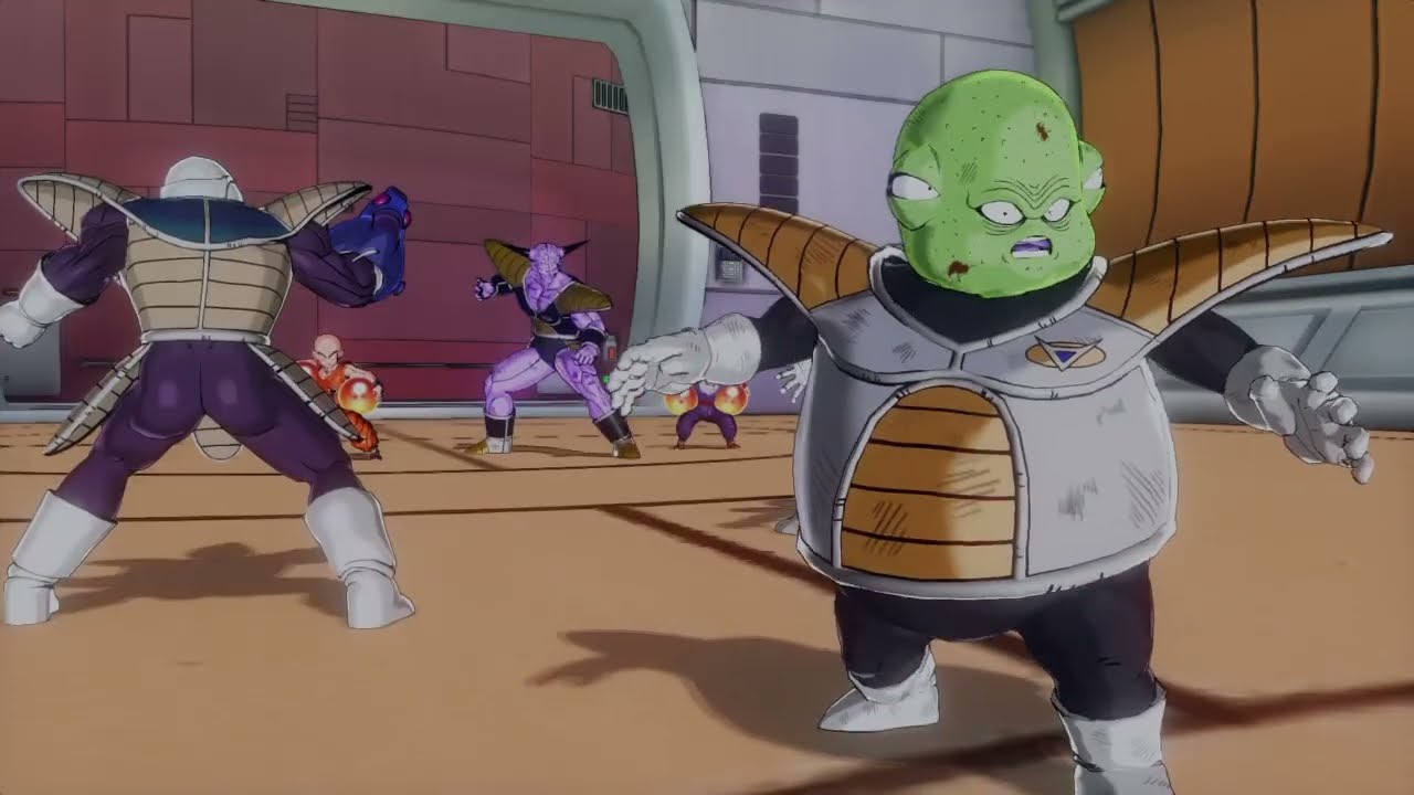 Infiltración nave espacial ginyu-Dragon ball  xenoverse 1