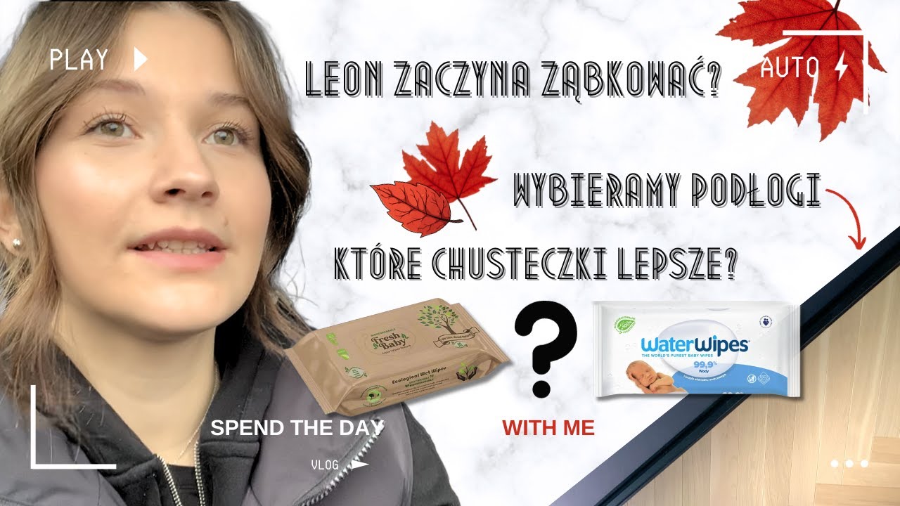 VLOG: Wybieramy Podłogę do Domu | Leon zaczyna ZĄBKOWANIE? 🍂 🦷 👶🏼