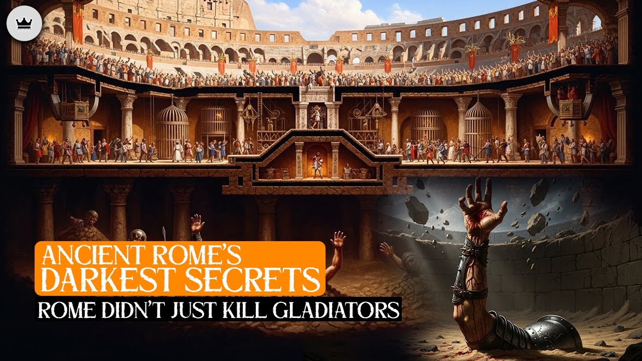 Gladiators, Rituals, and Live Burial — Rome’s Dark Reality