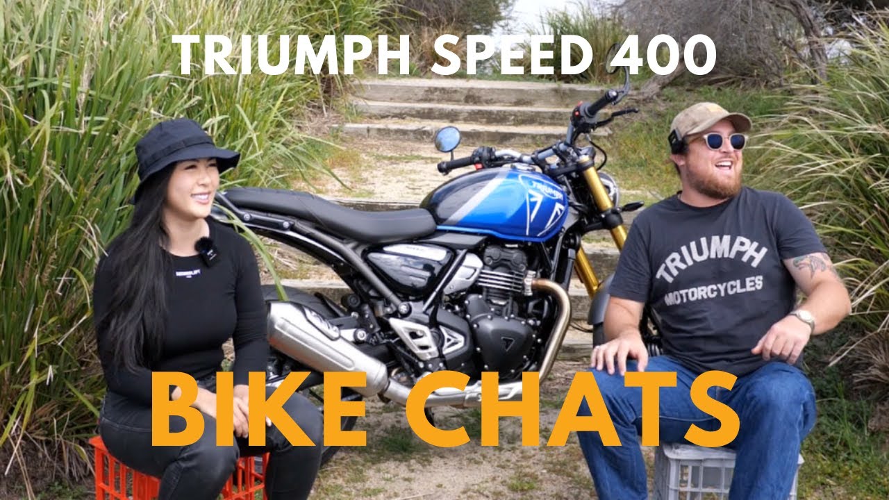 TRIUMPH SPEED 400 I Новый велосипед LAMS протестирован в Сиднее I Bike Chats I Эпизод: 6