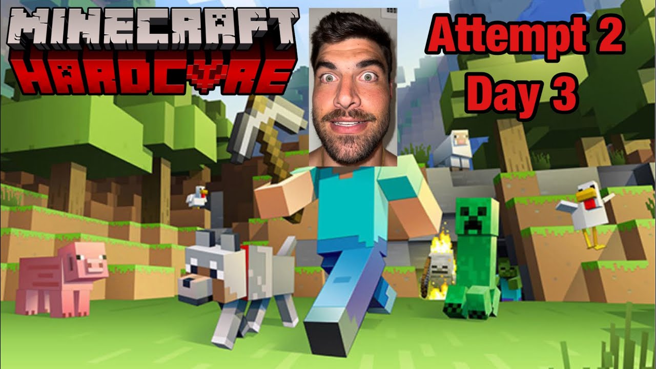 Killdozer Hardcore Minecraft Attempt 2 Day 3 (Tragic)