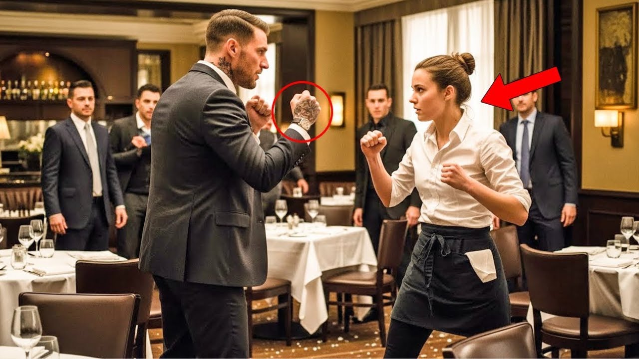 Șeful mafiei arogant a provocat ospătărița la luptă — fără să știe că e boxeră nemiloasă !