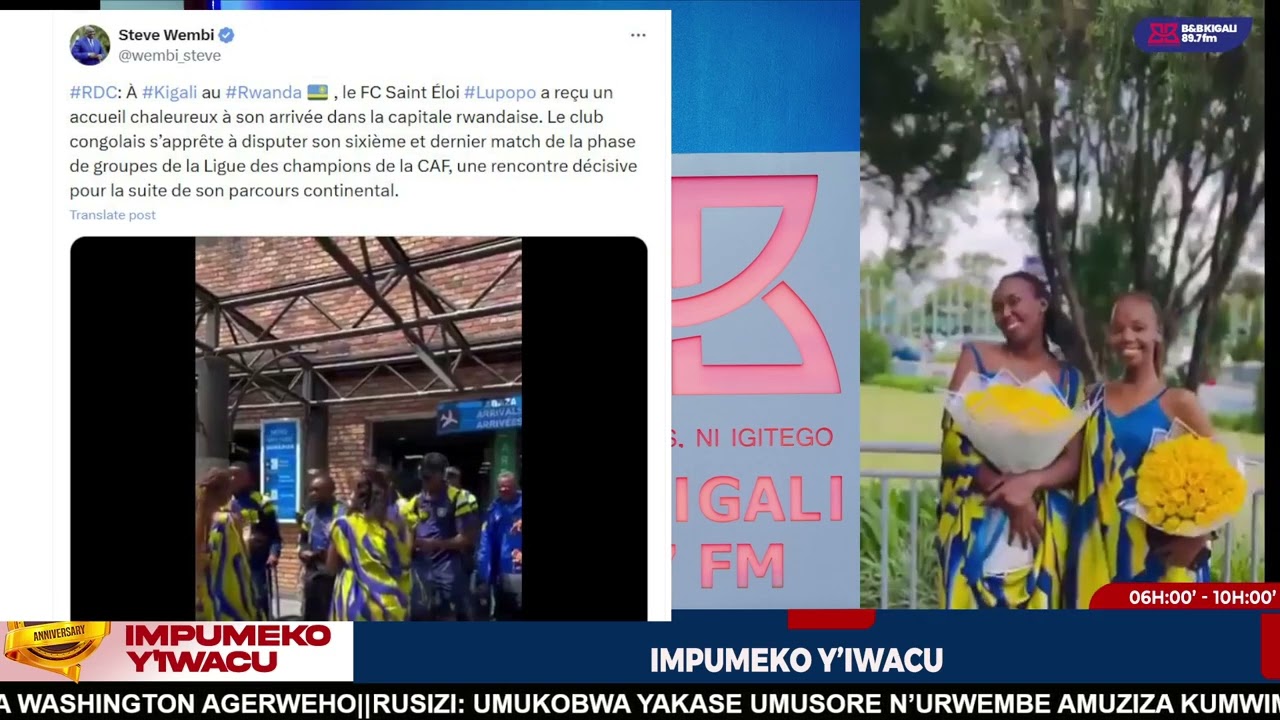 FC SAINT-ELOI LUPOPO YAKIRIWE NEZA I KIGALI, ABANYE-CONGO BUMIWE BOSE