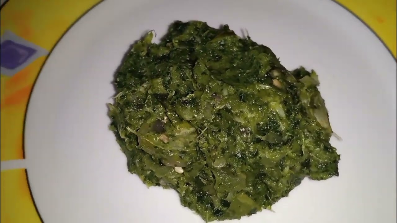 বিলাতি ধনে পাতার ভর্তা  বা হস পাতার ভর্তা