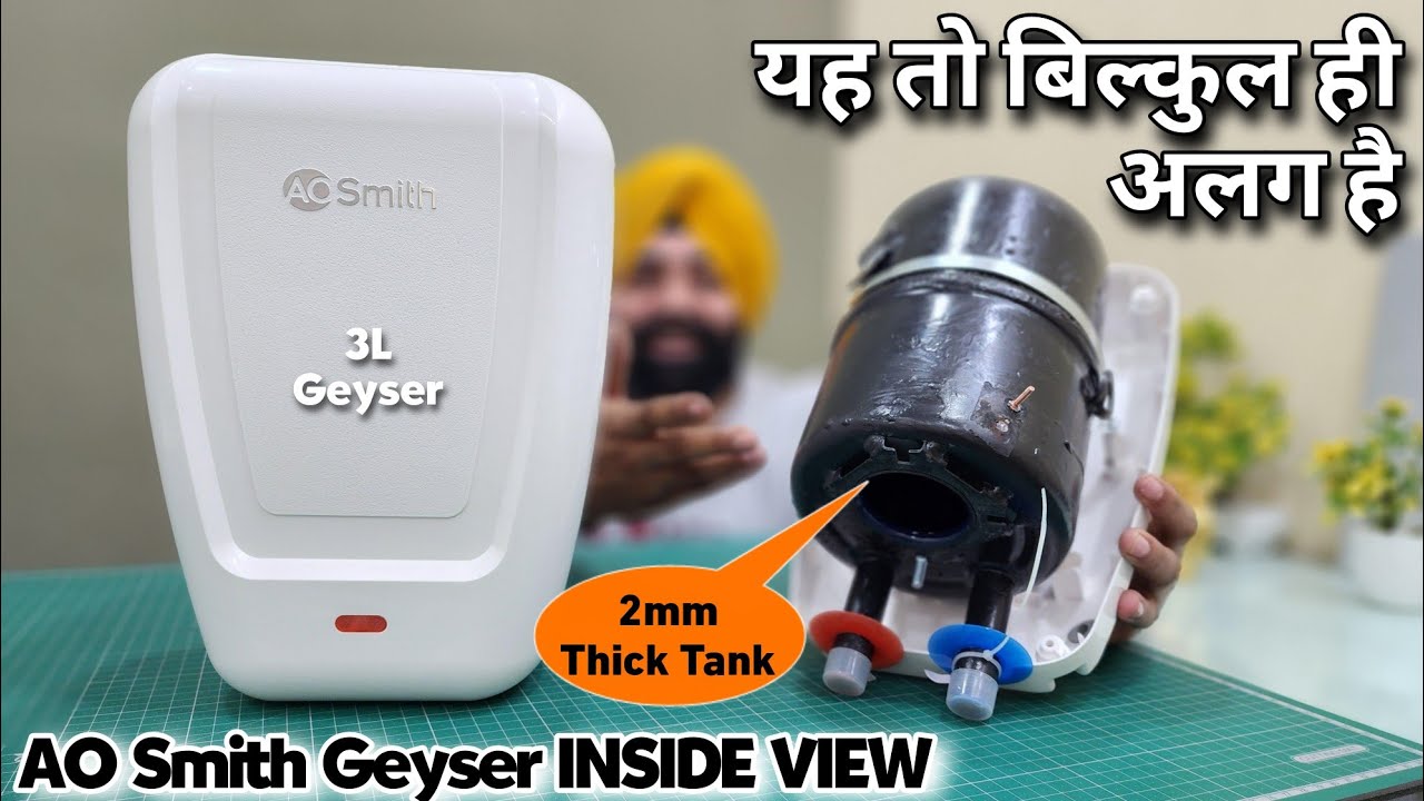 AO Smith Geyser Inside View | AO Smith Instant Geyser Inside View | AO Smith EWS Plus 3L Geyser