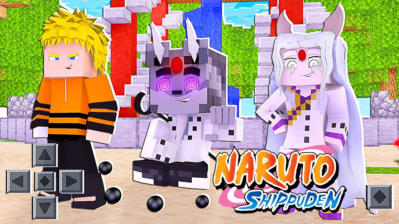 Minecraft PE - Who's Your Family? - O FILHO DE KAGUYA VIROU FILHO DE NARUTO! (NARUTO SHIPPUDEN)