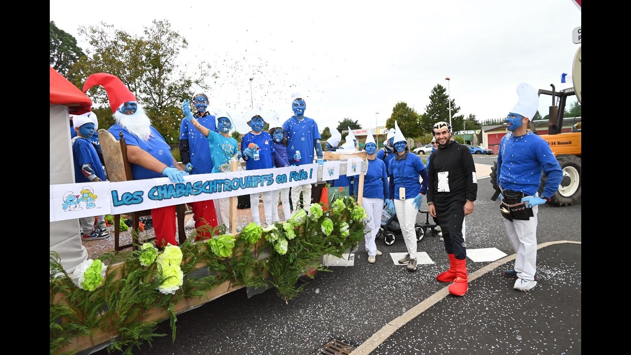 Défilé des chars à Saint-Maurice-de-Lignon 2024