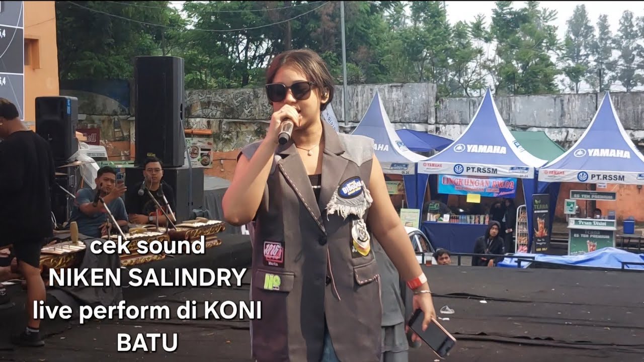 CEK SOUND NIKEN SALINDRY LIVE PERFORM DI KONI BATU KAB.MALANG