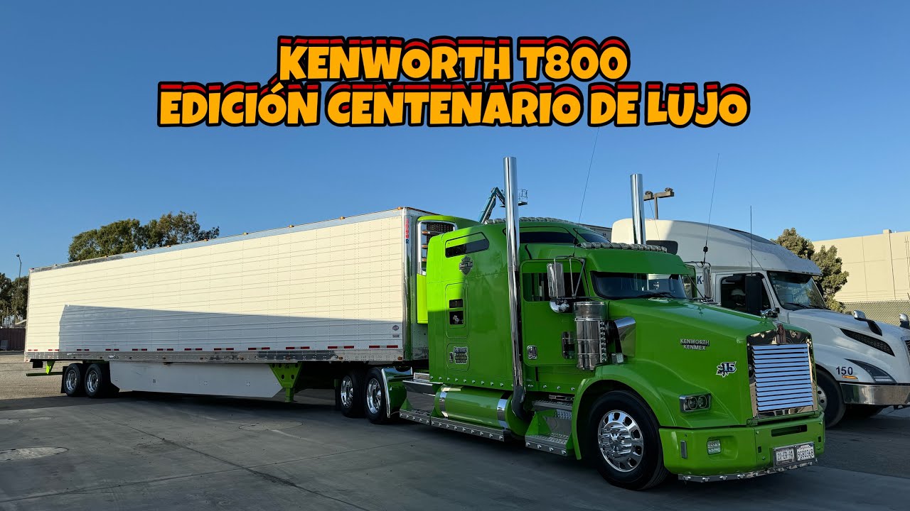 TROPICO RICO NOS ENSEÑA SU IMPRESIONANTE KENWORTH T800 CENTENARIO DE LUJO | RAAALAN