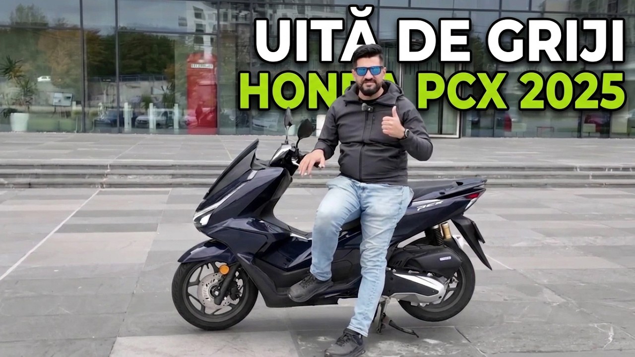 Uita de griji si ia-ti scuter mic de oras. Honda PCX 2025