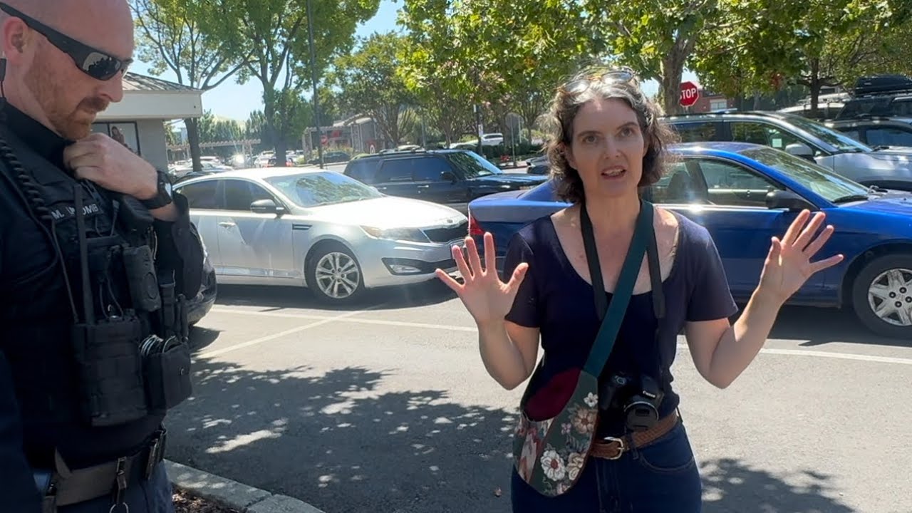KAREN ARGUES With POLICE, Nearly Goes To JAIL