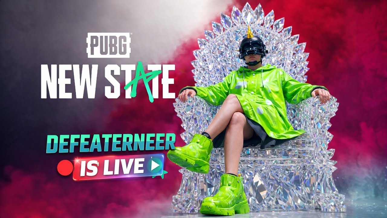 PUBG NEW STATE🔥 | LIVE GAMEPLAY UHD+ | DEFI IS LIVE | PRO GAMER #bgmi #fyp #4u #newstate #fun #lol
