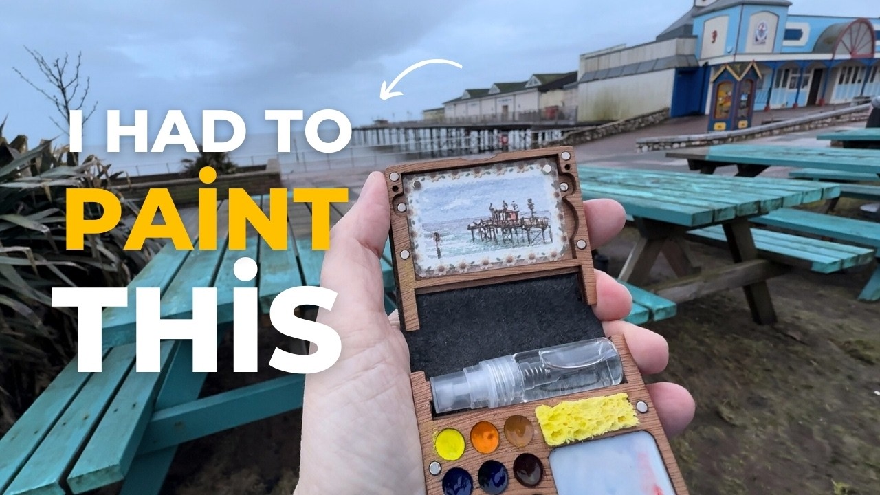 The Storm Destroyed Our Pier-- So I Painted It