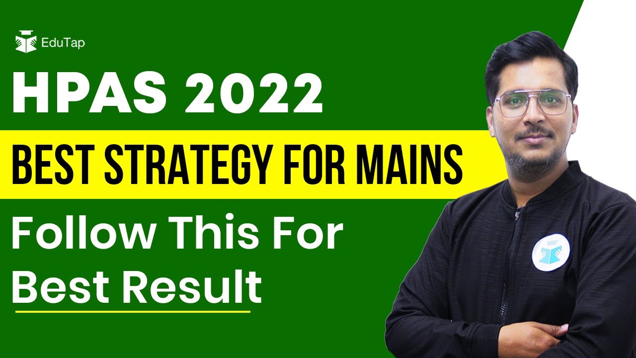 HPAS Mains Strategy | How To Crack HPAS Exam | HPAS Mains Syllabus and Preparation | HPAS Mains 2022
