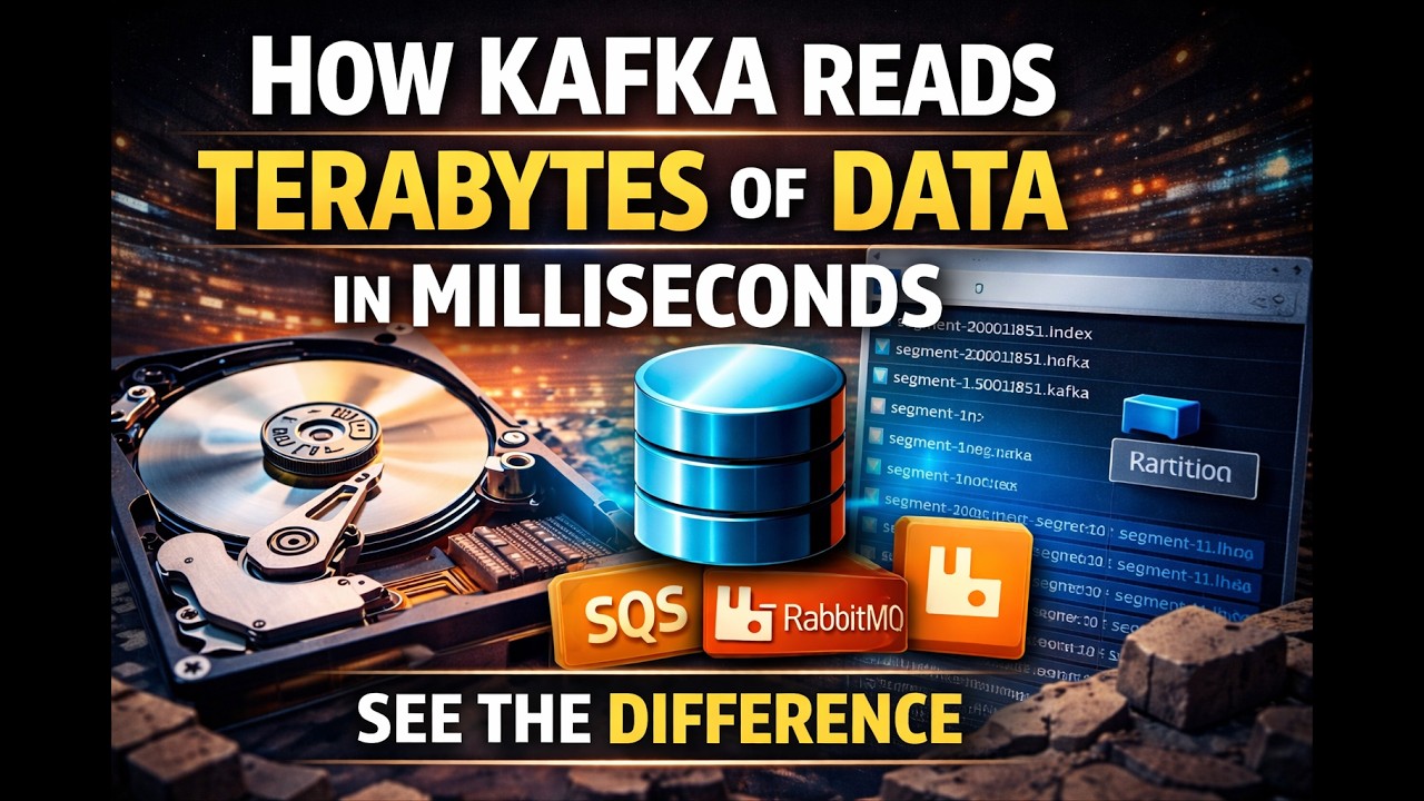 Kafka Storage Internals: Segments, Indexes & Kafka vs RabbitMQ vs SQS