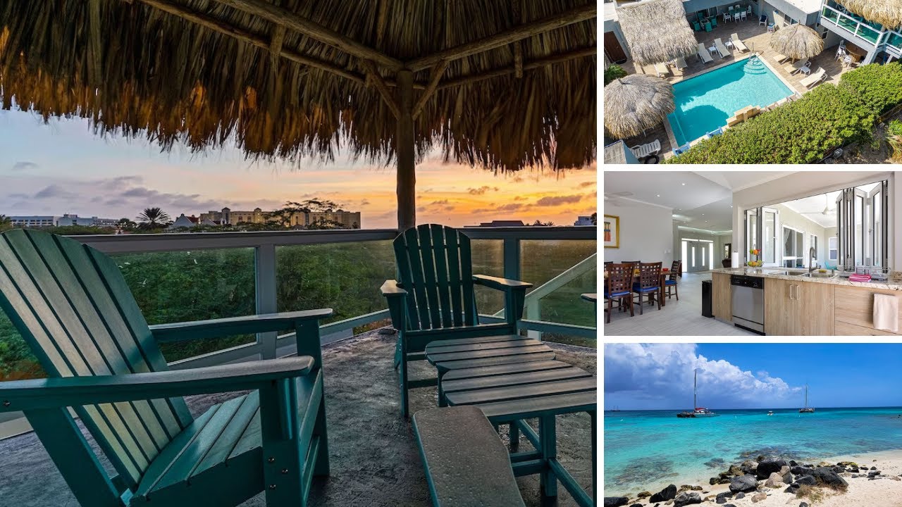 Aruba Luxury Modern Villa For Rent