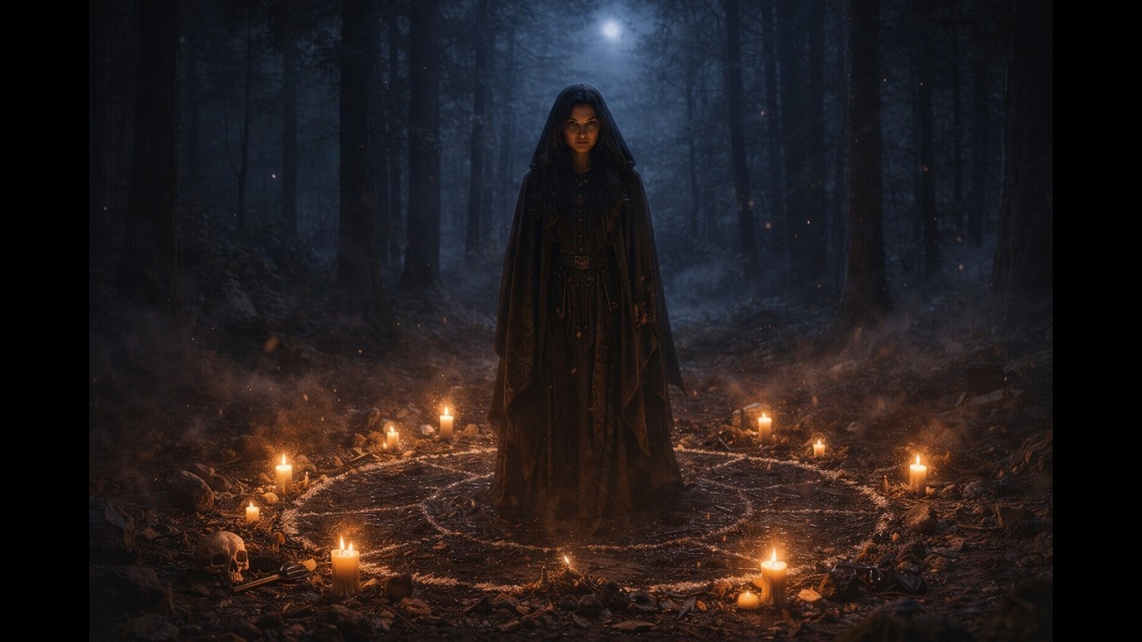 Dark Forest Ritual — Witchy Ambience & Slow Drums (1 Hour Pagan & Occult Music)