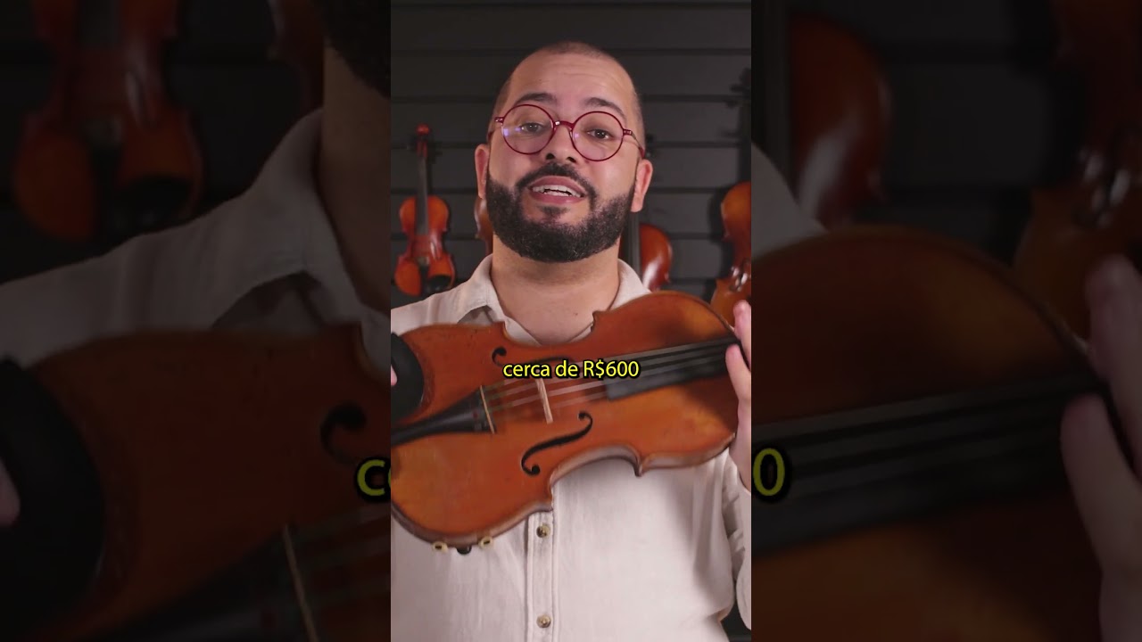 O melhor violino para iniciantes! Bom, bonito e com pre&ccedil;o justo