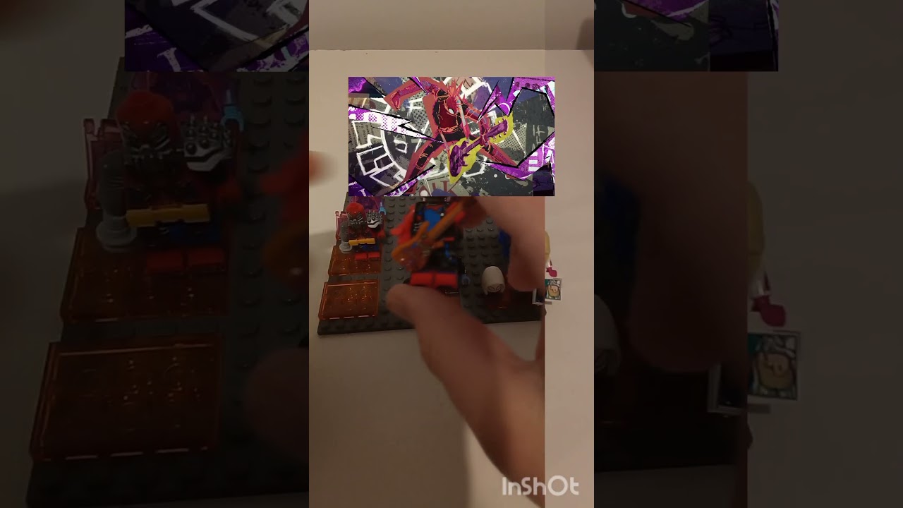 My Lego Spiderman across the Spiderverse CMF collection 