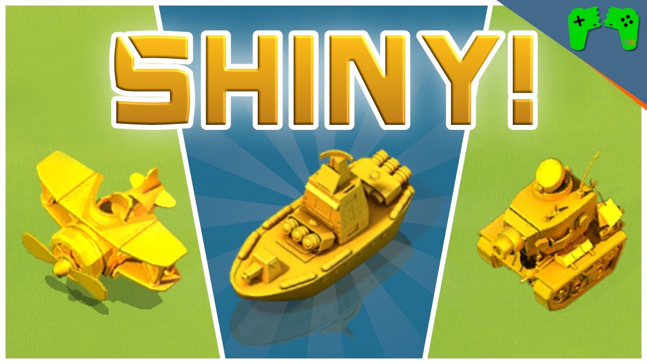 Golden Tank/Warship/Plane [Top War]