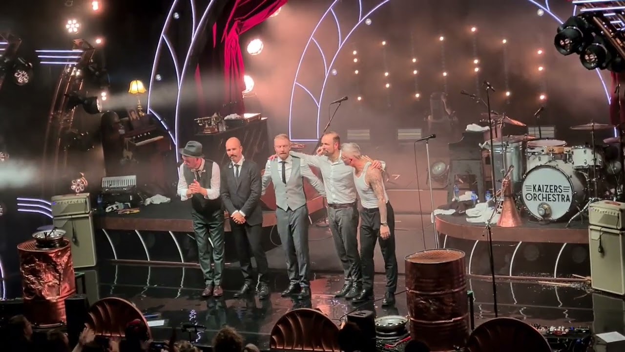 Kaizers Orchestra - Die Polizei - live @ Sentrum Scene, Oslo, 13.10.23