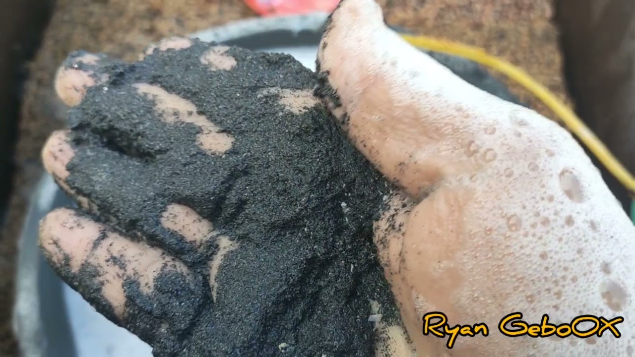 cara mengunakan air raksa ke emas