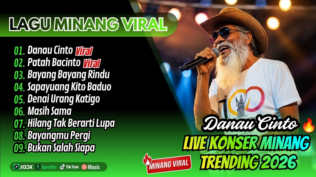 DANAU CINTO (Live Konser Minang AI) | PATAH BACINTO | BAYANG BAYANG RINDU || LAGU MINANG TRENDING