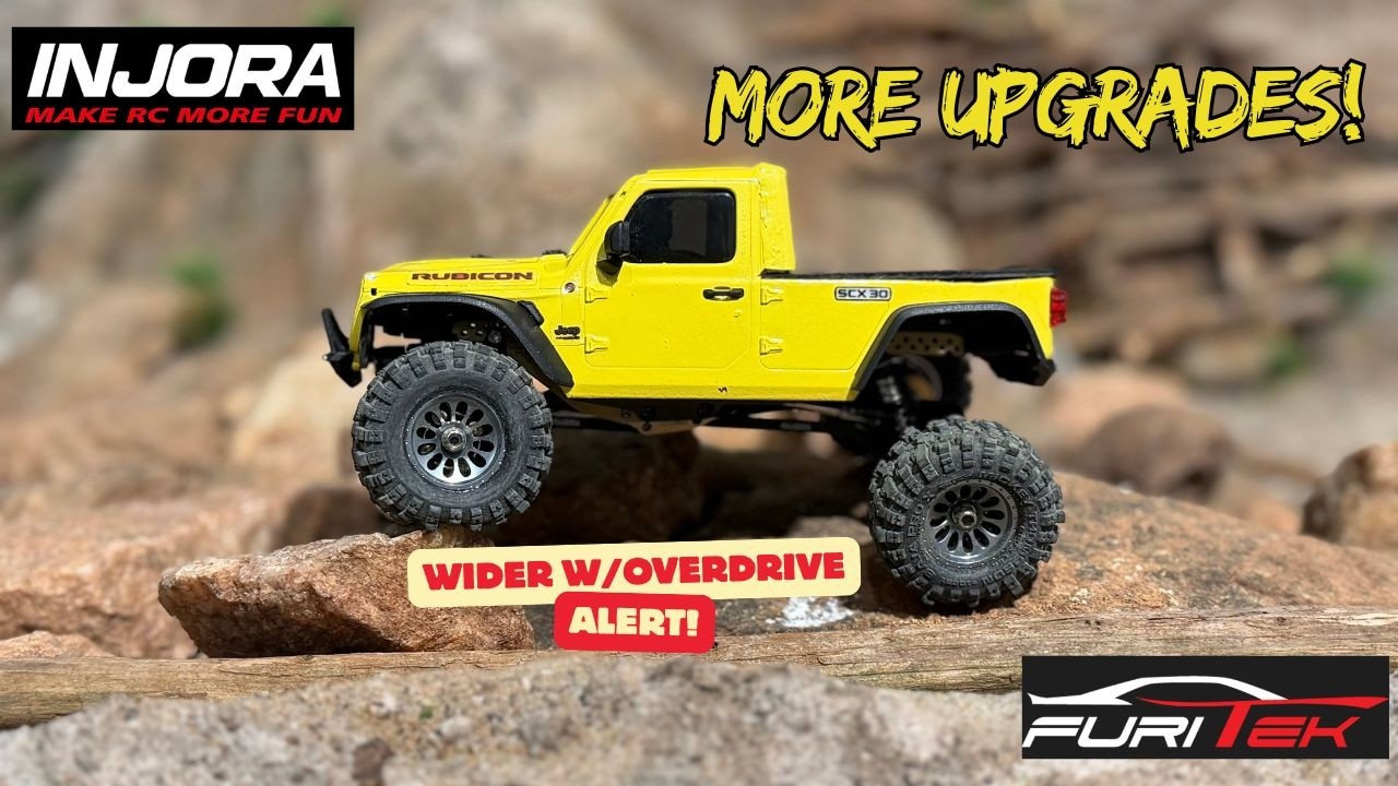 More UPGRADES! SCX30 Wider with Overdrive!