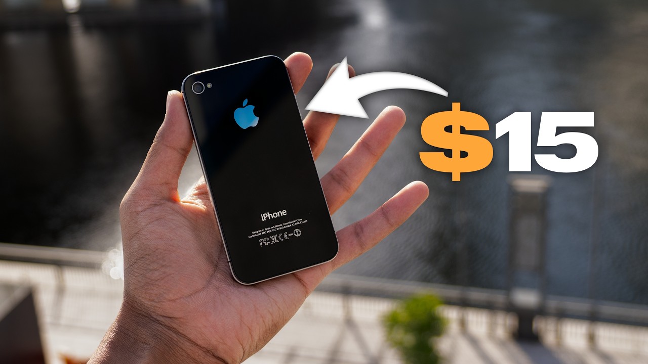 i tried using the iPhone 4s in 2025