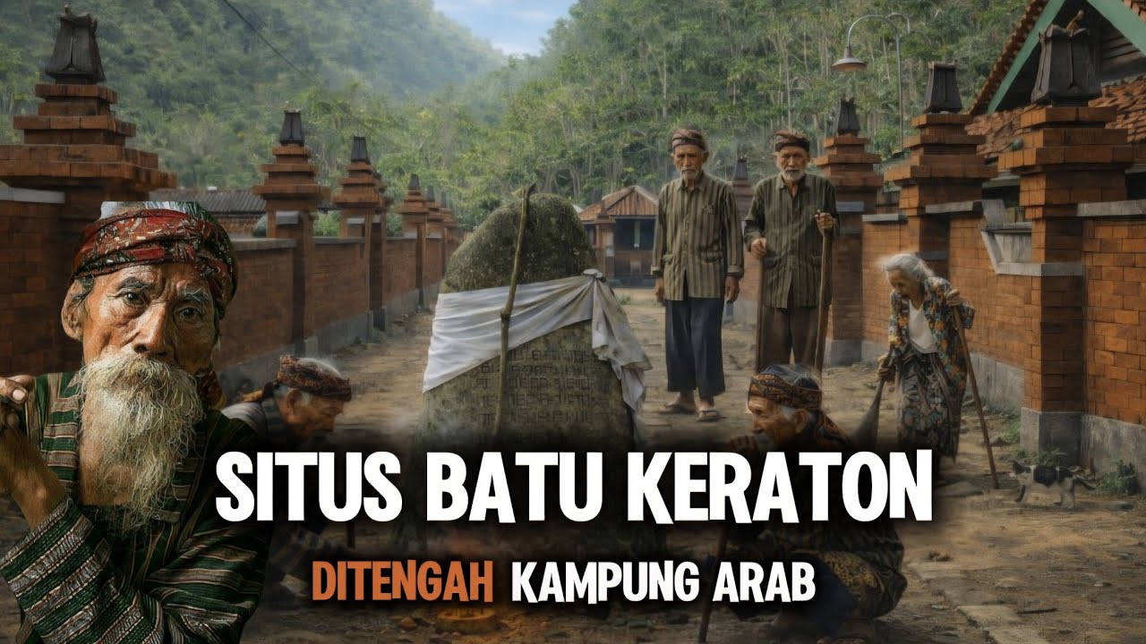 SITUS BATU KERATON..! Puser Bumi Ditengah Kampung Arab Di Lereng Gunung Gede Puncak Bogor