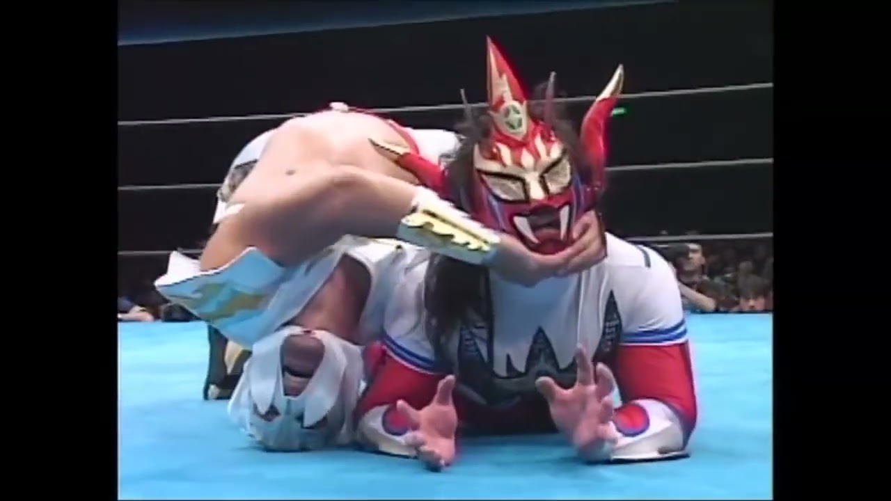 WAR Super J Cup 2nd STAGE   準決勝　ウルティモ  ドラゴン　VS　獣神サンダー  ライガー　1995年 12.13