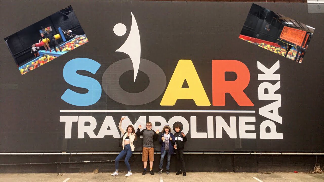 WE WENT TO SOAR TRAMPOLINE PARK?!?!