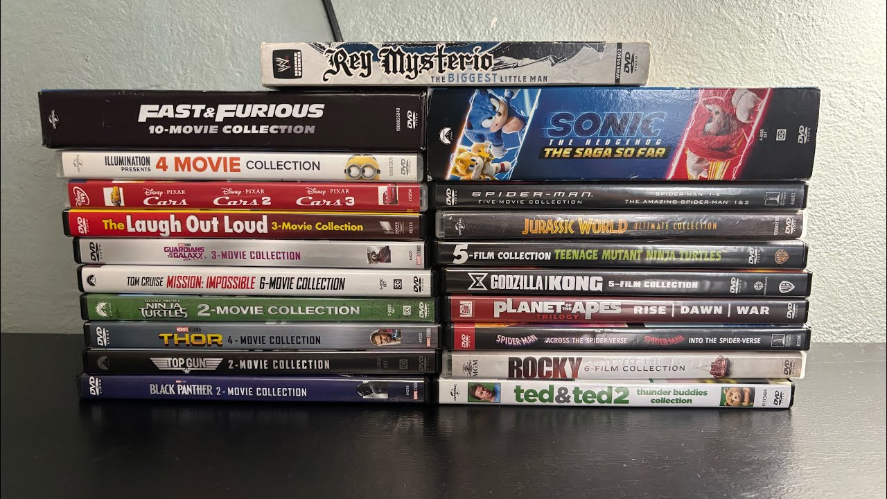 My DVD Multipack Collection (So Far) (Most Liked Video)