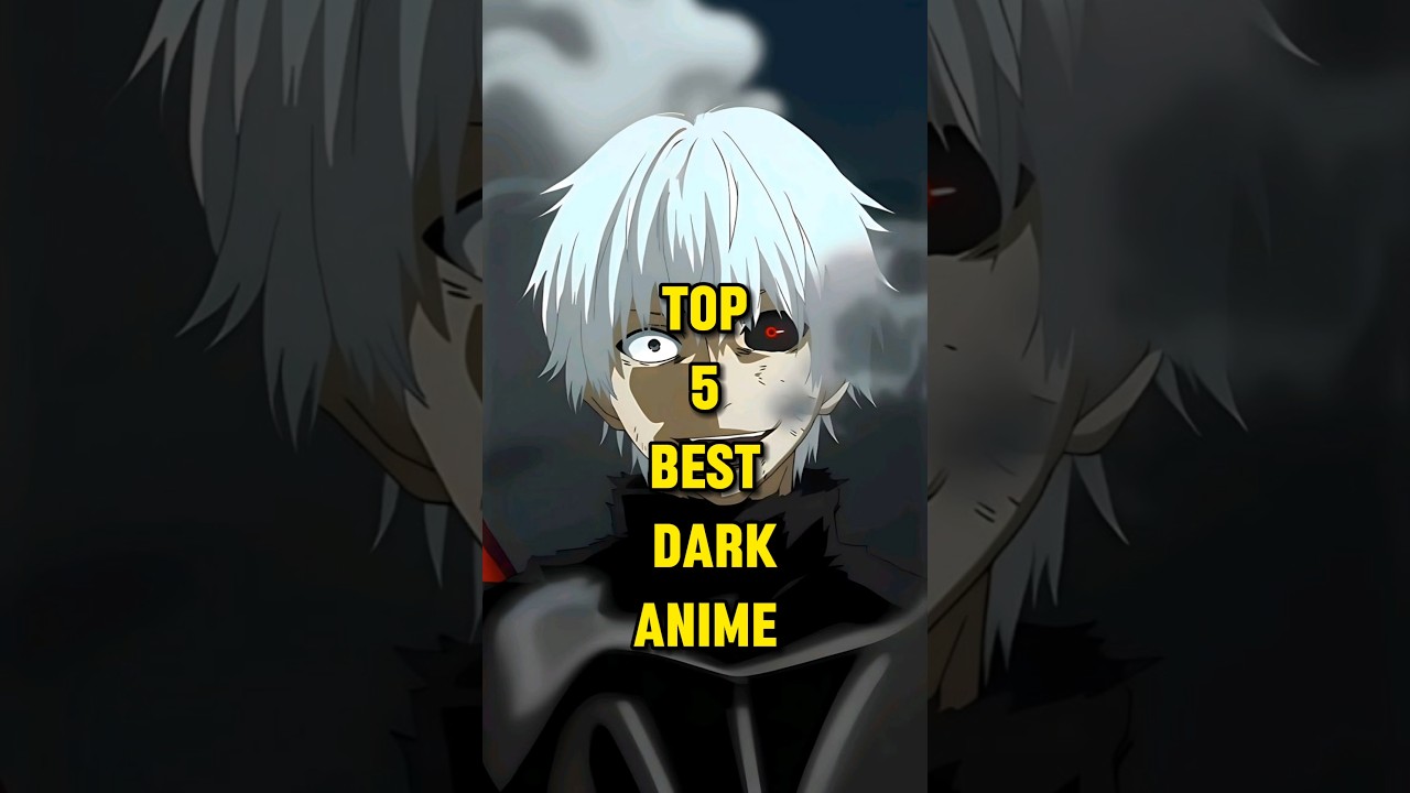 Top 5 Best Dark Anime #anime #shorts #trending #manga #viral #dark